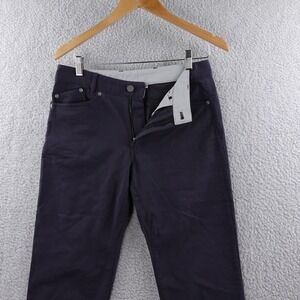 OUTLIER Workcloth Schoeller Doubleweave Canvas Dungarees Mens Size 30 Charcoal